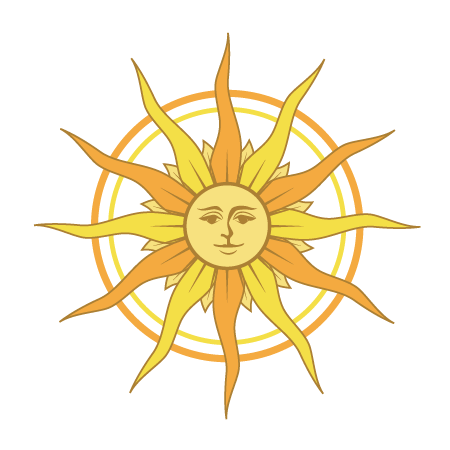 太陽のイラスト